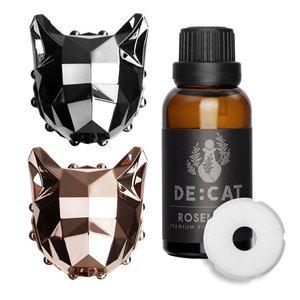 [글리소메드]디캣 B세트 명품향 리필 차량용 명품향 선물용 송풍구형 신차방향제 밴트클립