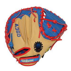 윌슨 야구글러브 A360SMU 포수용 유소년 초보자 어린이용 31.5인치 포수미트 아동용