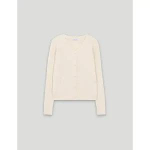 [코데즈컴바인](센텀시티점) 꽈배기 브이넥 슬림핏 가디건 (CKACD001W1)