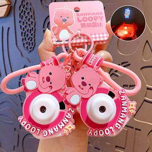 잔망루피 토이 PVC 스트랩 고리 키링 폴라로이드 게임기 버튼 뽁뽁이 카메라 피아노 키덜트 어린이 장난감