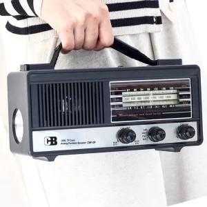 휴대용 MP3 아날로그 레트로 라디오 클래식 빈티지 탁상용 FM AM