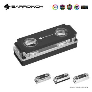 BARROWCH 하드디스크 구리 아크릴 워터 블록 228022110PCIE SATA M.2 M2 하드 드라이브 쿨러 실버 블랙 FBM