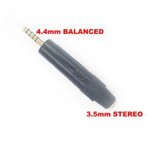 3.5mm스테레오 암 to 4.4mm밸런스 밸런스드 수 변환 변환젠더 카나레젠더 젠더