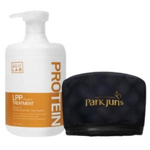 박준 LPP 단백질 비건 헤어팩 1L + 전기모자 블랙