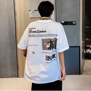 오버핏 반팔 빅사이즈 반발티 데일리 티셔츠 5XL 7XL