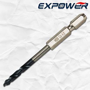 이엑스파워 M4.5 ETL-45H 육각 임팩 스마트 스텝 드릴 타공 천공 알루미늄 스텐리스 목공 목재 드릴날