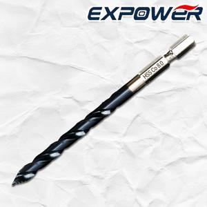 이엑스파워 M8.0 ETL-80H 육각 임팩 스마트 스텝 드릴 타공 천공 알루미늄 스텐리스 목공 목재 드릴날