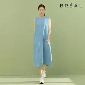 브리엘 데님 슬리브리스 원피스 2종[런칭 가격 79,900원]