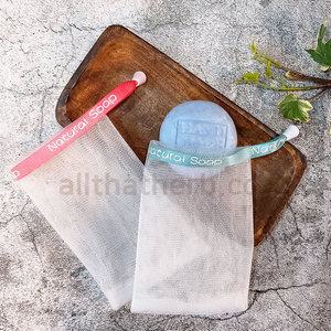 올댓허브 고급비누거품망-스카이 100개 천연비누 화장품 DIY 재료