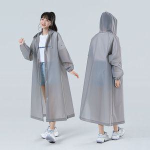 EVA 우비 남녀공용 우의 레인코트 방수 탄력손목