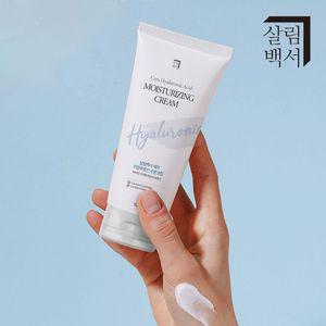 살림백서 히알루론산 수분크림 100ml 세라마이드 저자극 수딩크림 수분젤 진정 보습 촉촉한