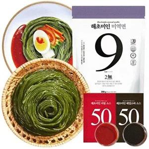 [해초미인]해초미인 미역면 25입 + 비빔소스 15입 + 메밀소스 10입