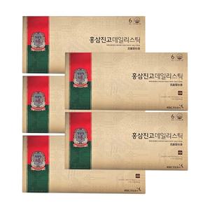 정관장 홍삼진고 데일리스틱 10g x30포x5박스 /An