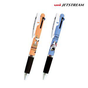 [기타]유니 제트스트림 3색 볼펜 빈티지 스누피 캐릭터 0.5