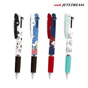 [기타]유니 제트스트림 3색 볼펜 스누피 2025 캐릭터 0.5