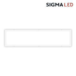 시그마엘이디 슬림 직하 면조명 무타공 1280x320 50W 엘이디형광등 방등 주방등 거실등 천장등 엣지플러스