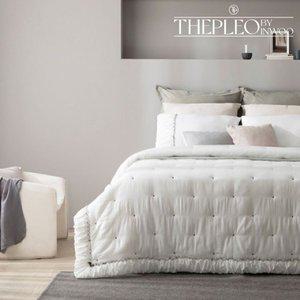 [더플레오] 셔링 자수 워싱 베딩세트 1+1-킹(K)