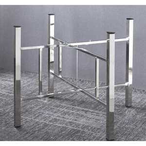 테이블 다리 100cm 하부 원탁 상다리 철제 프레임 직경 원형식탁 기둥 블랙 상판