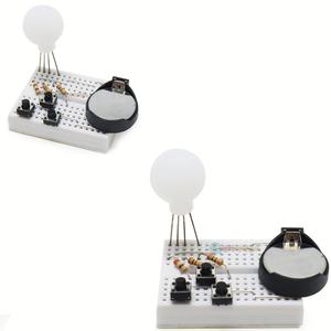 브레드보드실험 빛합성실험키트 LED빛의삼원색학습 1인용