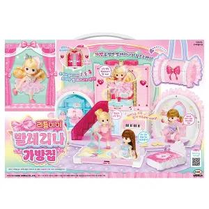 [미미월드]리틀미미 발레리나 가방집 인형놀이