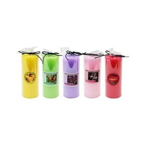 국산 비호 아로마원형향초(중) 아로마향초5종