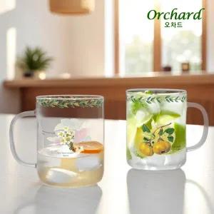 [롯데백화점]마쯔오카 오차드 내열유리 글라스머그 중형 2P세트