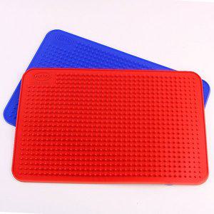 헤스타 100%국내산 실리콘 발지압매트 가볍고 편안한 마사지 안마 용천혈 발마사지