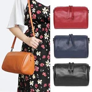 여성 가죽백 숄더 크로스 미니백-WFGOAIX