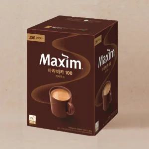 [맥심] 아라비카 100 커피믹스 250입