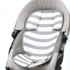 마니또 유아 여름 유모차 쿨 시트 스트라이프 그레이 BNS