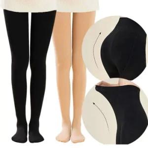 [더레이젠] 2세트 도톰 200데니아 유발 승무원 팬티스타킹 블랙 살색