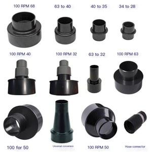 집진기 목공 진공 청소기 파이프용 커넥터 어댑터 부품 호스 컨버터 32mm 35mm 38mm 40mm 100mm