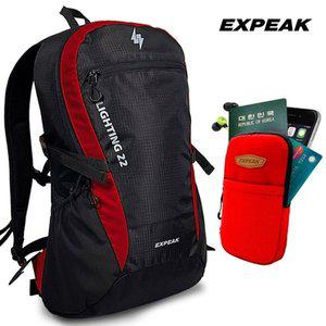 [엑스피크][출시이벤트]엑스피크 라이팅 22리터 배낭+스마트폰 파우치