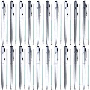 20개의 리필, UV 라이트, 매직 인비저블 잉크 볼펜이 포함된 슈퍼 보이지 않는 사라지는 펜을 제공합니다