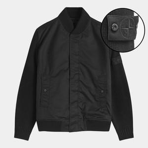 오늘출발  남성 고스트 울 니트 믹스 자켓 블랙 8115450F2 V0029