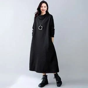 [헬리꽁땡] 55 88 2종세트 목터틀기모원피스 캐주얼원피스 패딩원피스 엄마옷 임산부겨울.._P381945767