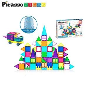 [보리보리/피카소타일]캐리백타입 마그네틱자석블럭 101PCS_PC101 자동차블럭포함