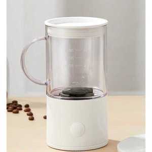 전동 우유 거품기 스팀기 라떼 화이트 커피 휘핑 원터치