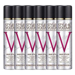 더마클라센 스타일앤 볼륨짱짱 흑채 스프레이 자연갈색 120ml x6개