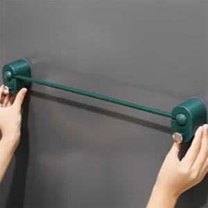 코너 벽면 접착식 수건걸이 욕실 화장실 벽걸이