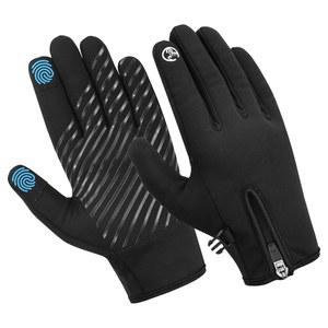 WESTWOOD FOX 남녀용 사이클링 장갑, 따뜻한 보온, 미끄럼 방지, 터치스크린, 방풍 플리스 겨울용 달리기, 하이킹, 자전거 타기, 운전 및 야외 활동용 장갑