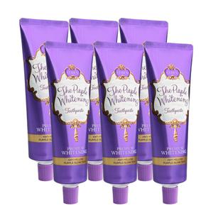 클라이덴 더 퍼플 미백 치약 130g x 6개 안티 옐로우 화이트닝