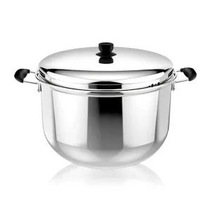 [키친아트] 스텐 지벤 곰솥 4size 대형 냄비 들통 깊은냄비 육수통