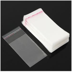 접착식 OPP 투명 비닐 포장 봉투 600매(12x20)/손잡이/지퍼백/세트/선물/미니/팬시/캐릭터/포장용/쿠키