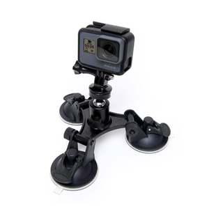 유리 흡착 마운트 트리플 석션 고프로 액션캠 샤오미