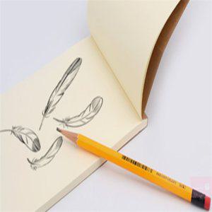 보름딸 60매 무지노트 크라프트지노트