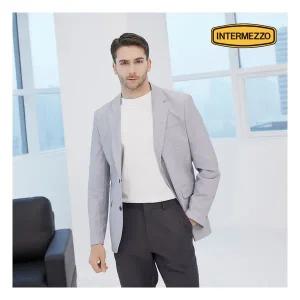 [인터메조] 25SS 워셔블 블레이저 자켓 라이트그레이 IMFSMBZ109785887