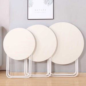 자취생 접이식 식탁 간편 연녹색 모던 원탁 옵션 자취 스텐 식탁세트 미니 노점상 60cm