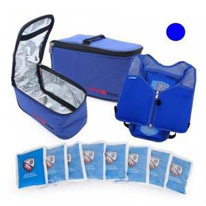 스위스캠프 쿨조끼 아이스조끼 보냉백 냉매8개