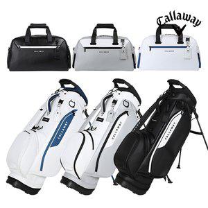[캘러웨이] 웨이브 남성용 골프 보스턴백 스탠드백 세트